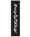 Welcome Sign I 2 Black Framed Print Wall Art - Homeroots