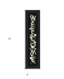 Welcome Sign I 2 Black Framed Print Wall Art - Homeroots