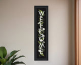 Welcome Sign I 2 Black Framed Print Wall Art - Homeroots