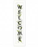 Welcome Sign II 1 White Framed Print Wall Art - Homeroots