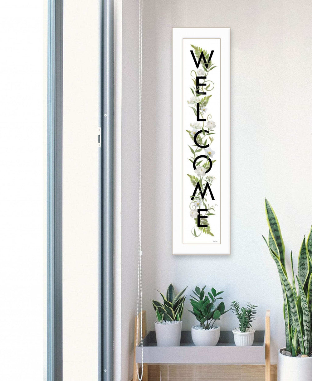 Welcome Sign II 1 White Framed Print Wall Art - Homeroots - Flyclothing LLC