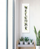 Welcome Sign II 1 White Framed Print Wall Art - Homeroots