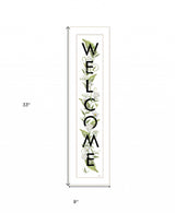 Welcome Sign II 1 White Framed Print Wall Art - Homeroots - Flyclothing LLC