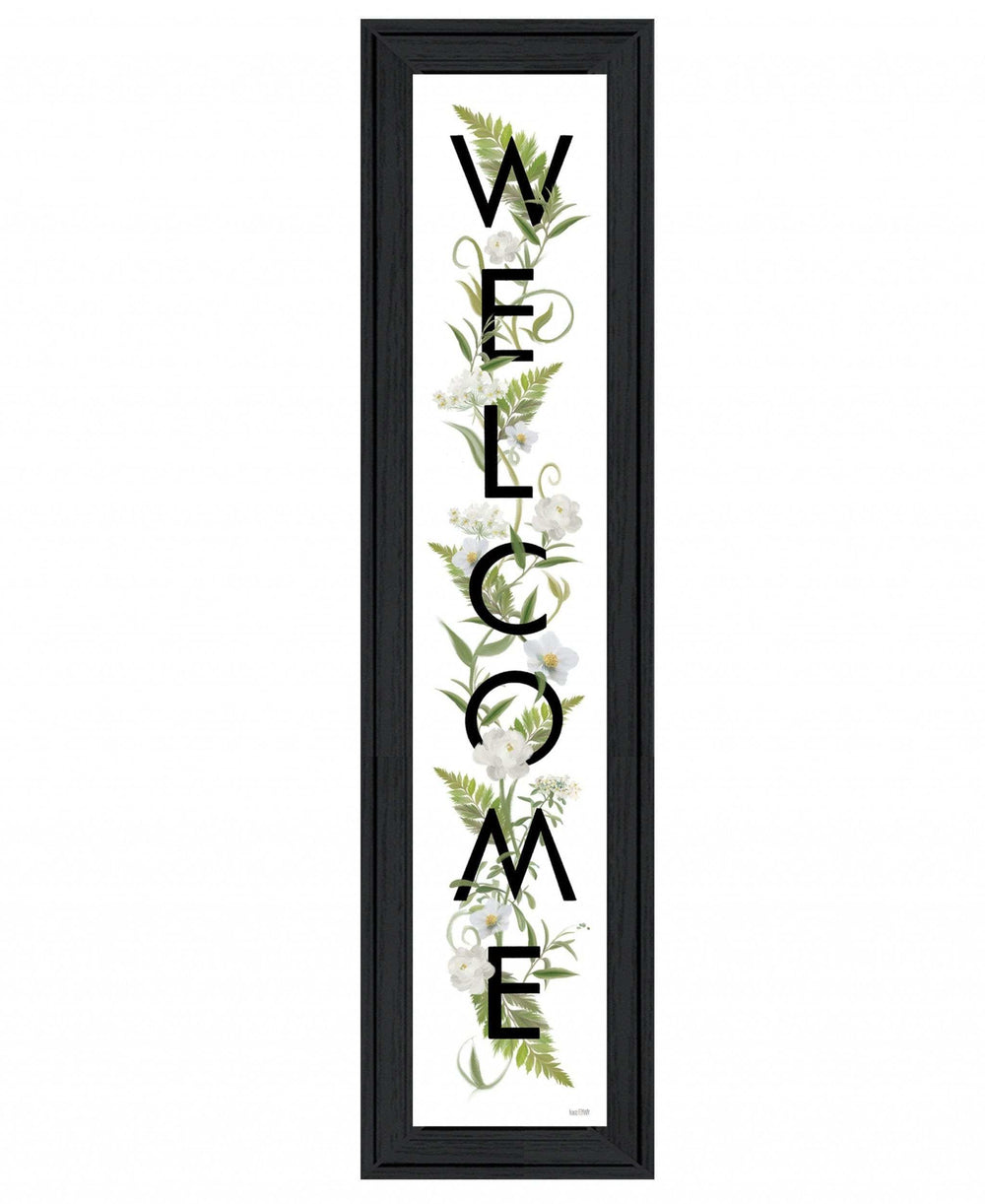 Welcome Sign II 2 Black Framed Print Wall Art - Homeroots - Flyclothing LLC