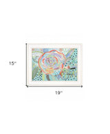 Bloom for Yourself 1 White Framed Print Wall Art - Homeroots - Flyclothing LLC