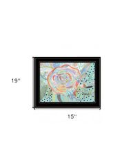 Bloom for Yourself 2 Black Framed Print Wall Art - Homeroots