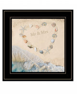 Marriage is a Beach 3 Black Framed Print Wall Art - Homeroots - Flyclothing LLC