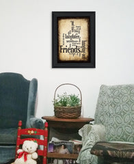 Friends 1 Black Framed Print Wall Art - Homeroots