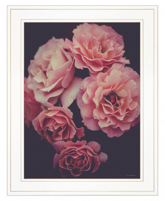 Dreamy Rose 1 White Framed Print Wall Art - Homeroots