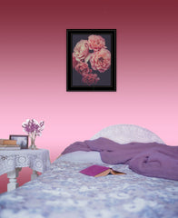 Dreamy Rose 2 Black Framed Print Wall Art - Homeroots