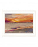 Western Sky 1 White Framed Print Wall Art - Homeroots