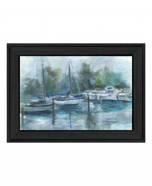 Lagoon 2 Black Framed Print Wall Art - Homeroots
