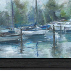 Lagoon 2 Black Framed Print Wall Art - Homeroots