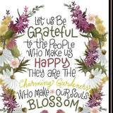 Set Of Two Flowers Make Us Laugh Black Framed Print Wall Art - Homeroots - Flyclothing LLC