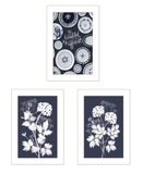 Set Of Three Its Beautiful to Be Different White Framed Print Wall Art - Homeroots