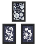 Set Of Three Its Beautiful to Be Different Black Framed Print Wall Art - Homeroots
