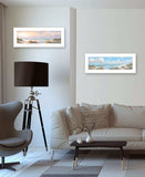 Set Of Two The Seascape 1 White Framed Print Wall Art - Homeroots - Flyclothing LLC