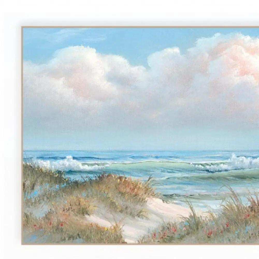 Set Of Two The Seascape 1 White Framed Print Wall Art - Homeroots - Flyclothing LLC