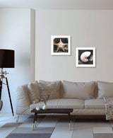 Set Of Two Ocean Net White Framed Print Wall Art - Homeroots - Flyclothing LLC