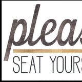 Set Of Two Text Me If You Run Out of Toilet Paper While Seated Black Framed Print Wall Art - Homeroots - Flyclothing LLC