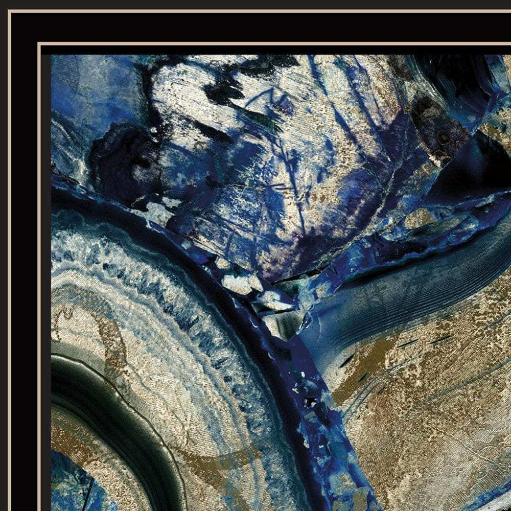 Set Of Two Geode Reef Pleasure 2 Black Framed Print Wall Art - Homeroots - Flyclothing LLC