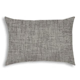14" X 20" Light Gray Indoor Outdoor Throw Pillow - Homeroots