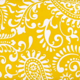 17" X 17" Cream And White Zippered Paisley Throw Indoor Outdoor Pillow - Homeroots