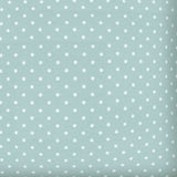 17" X 17" Seafoam And White Zippered Polka Dots Throw Indoor Outdoor Pillow - Homeroots