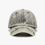 Fringe Adjustable Cotton Baseball Cap - Trendsi - Flyclothing LLC