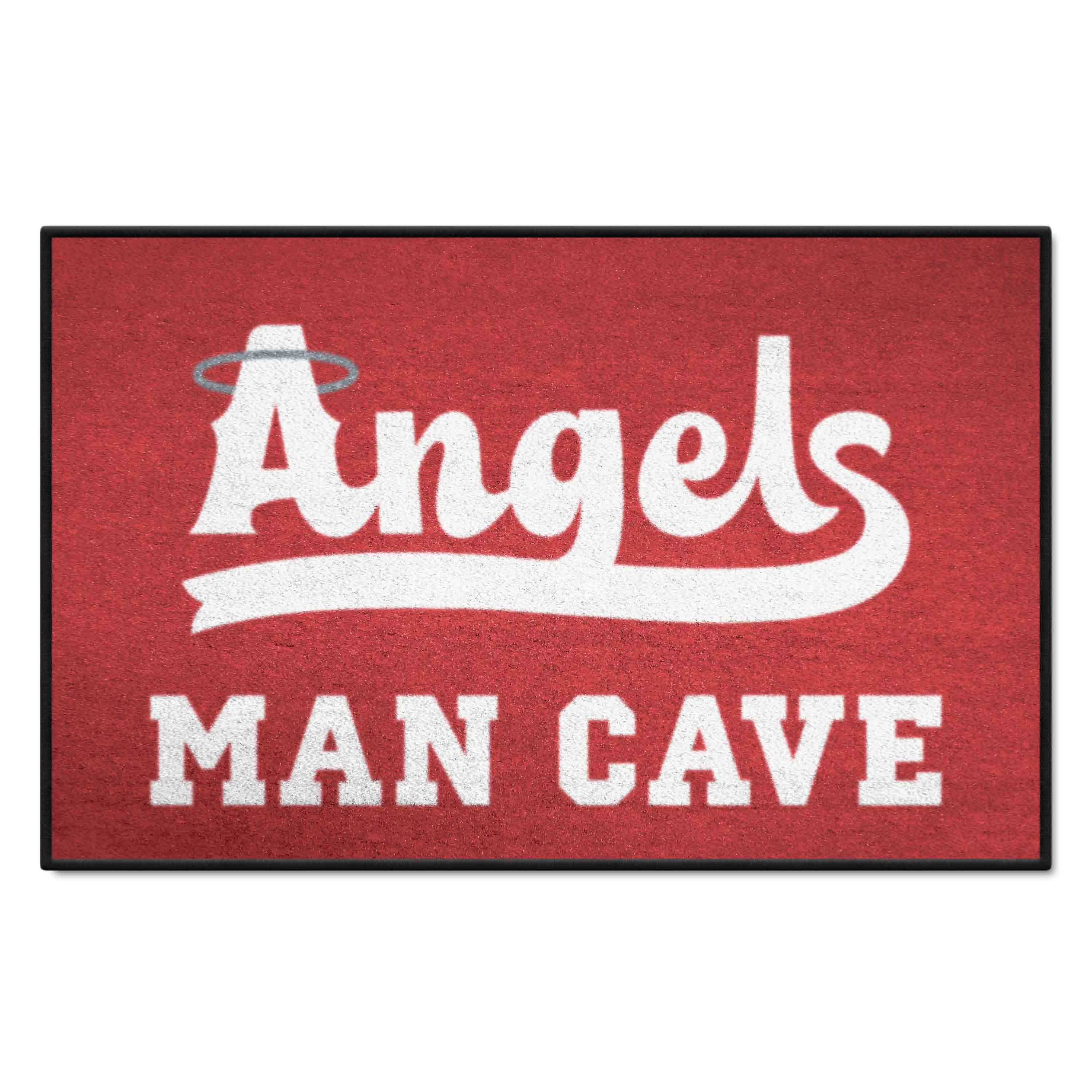 Los Angeles Angels Man Cave Starter Mat Accent Rug - 19in. x 30in. - Los Angeles Angels