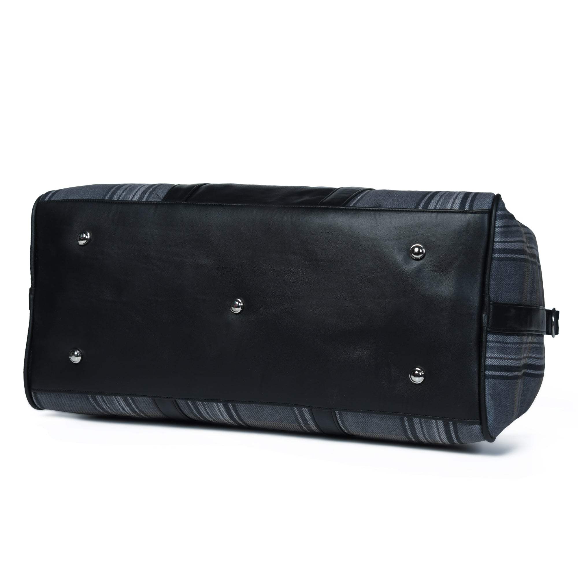 The Highlander Plaid Duffle Bag - Classy Leather Bags - Flyclothing LLC