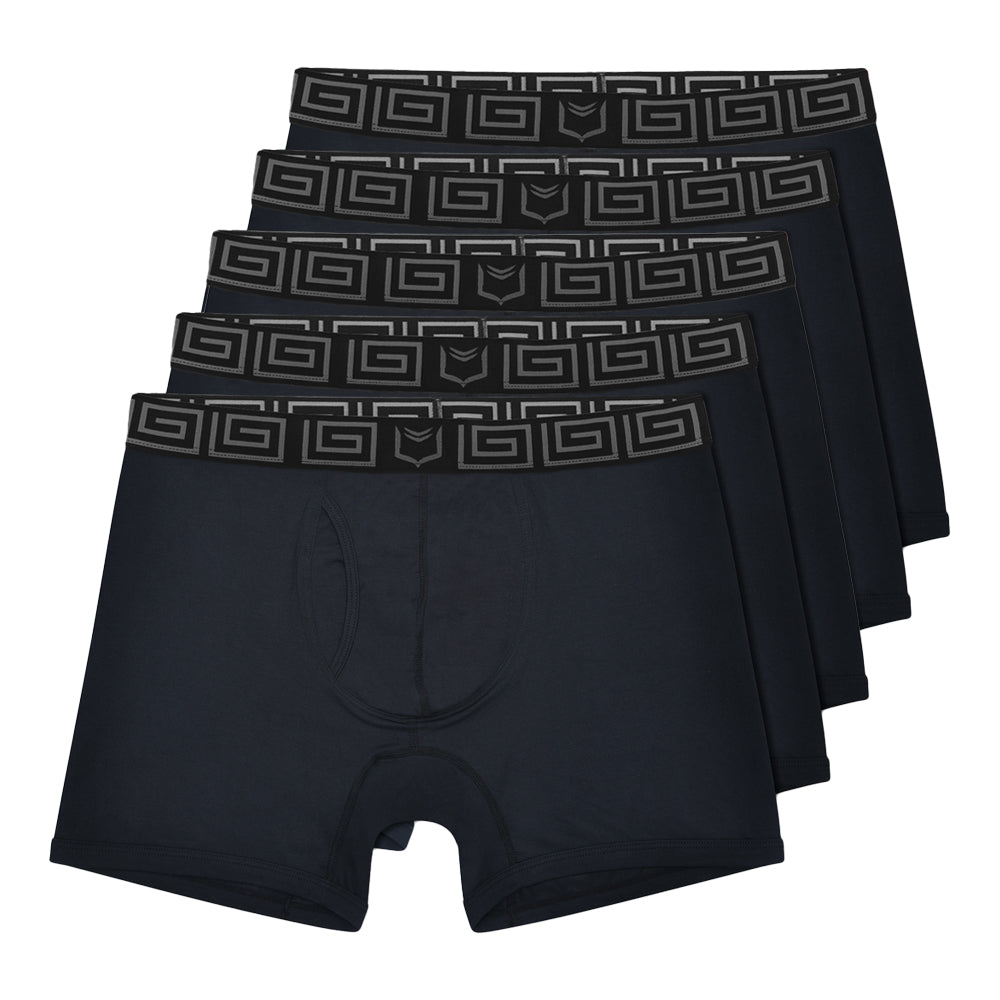 SHEATH 4.0 Bamboo Men's Duo Zen Pouch™ Boxer Brief 5" (5 Pack)