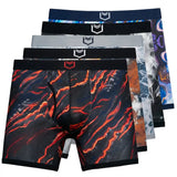 SHEATH 4.0 Bamboo Elements Men's Pouch Boxer Brief 5" (5 Pack) - SHEATH UNDERWEAR - Flyclothing LLC