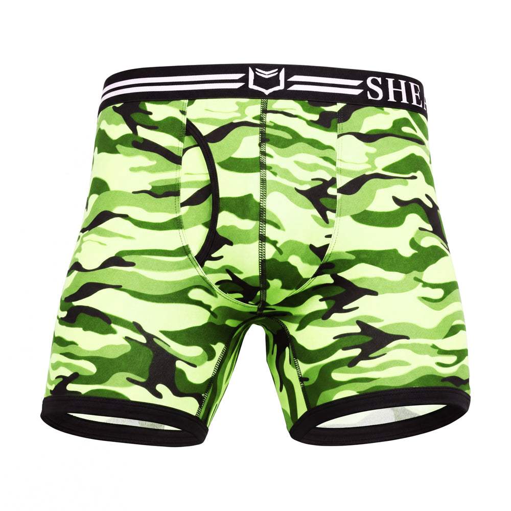 SHEATH 4.0 Polyester Camo Men's Pouch Boxer Brief 5" - SHEATH UNDERWEAR - Flyclothing LLC