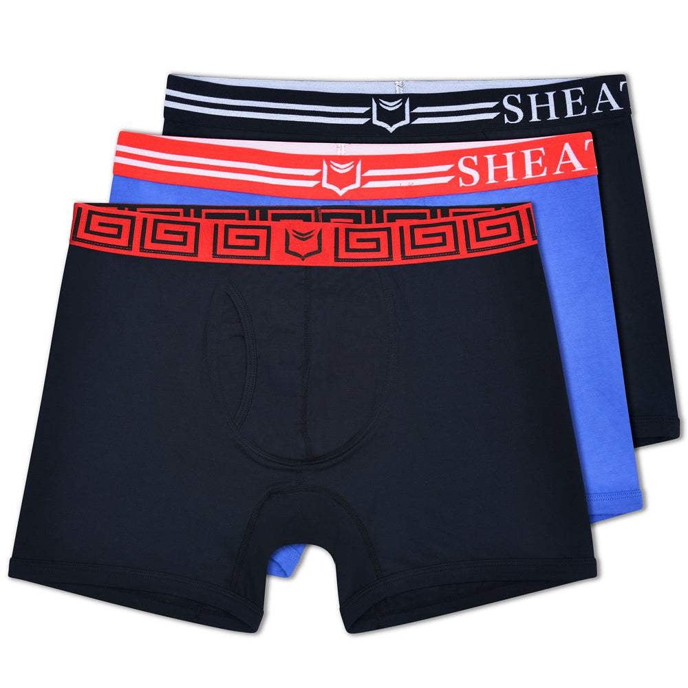 SHEATH 4.0 Modal Men's Pouch Boxer Brief 5" (3 Pack) - SHEATH UNDERWEAR - Flyclothing LLC