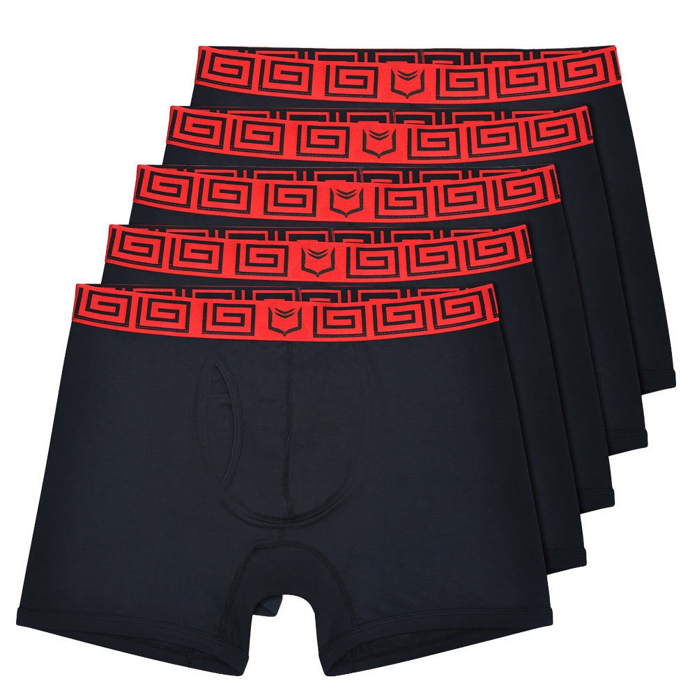 4.0 Modal 5" Boxer Brief - Zen Pouch™ Duo (5 Pack) - SHEATH UNDERWEAR - Flyclothing LLC