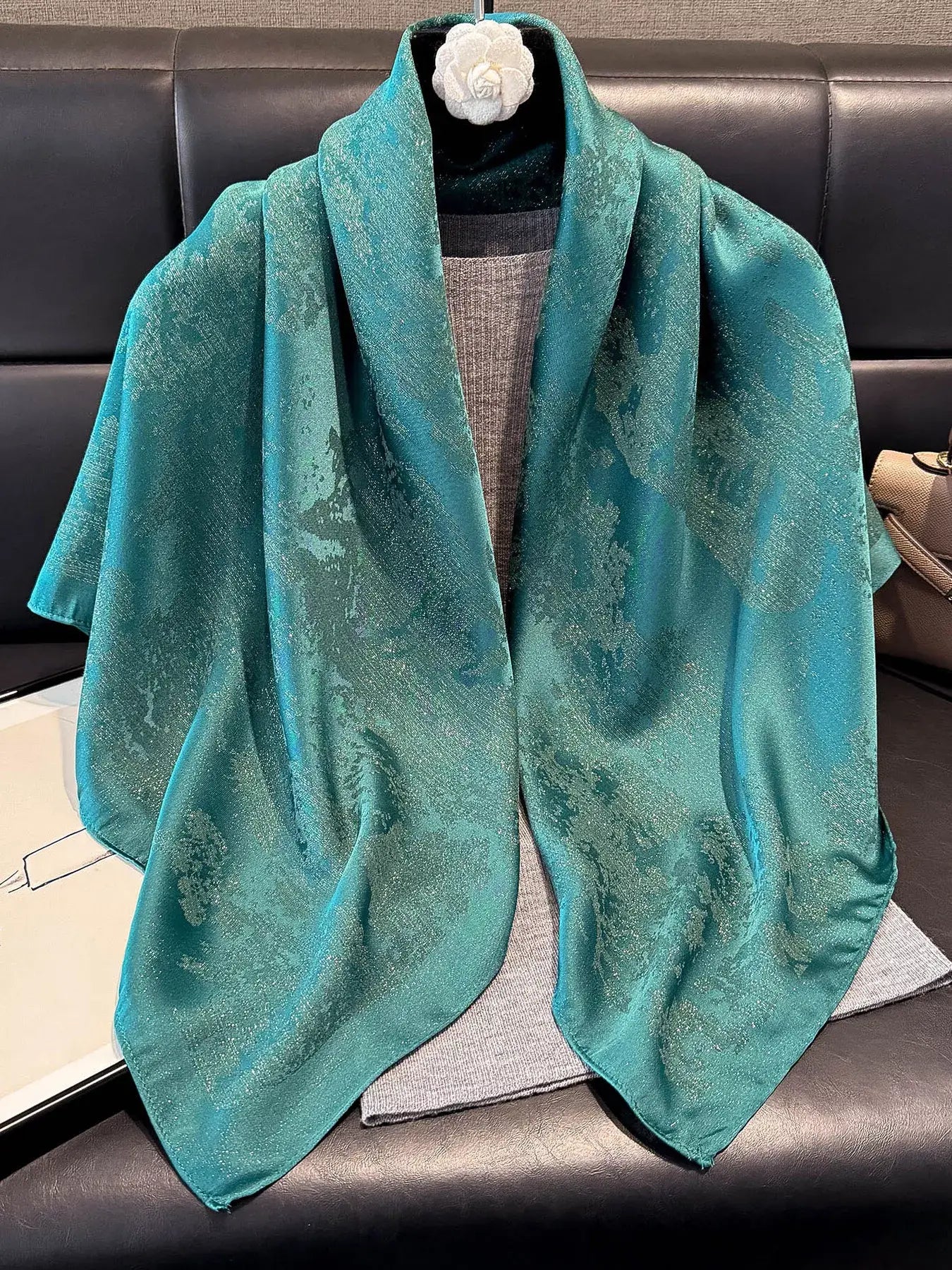 Lightweight Silk Scarf - Trendsi - Flyclothing LLC