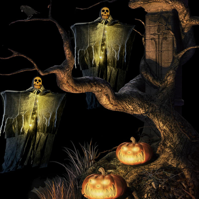 Halloween Decorations Horror Hanging Ghost Skull Skeleton Prop Perfect For Home Outdoor Yard Party Supplies Festival Decorations - My Store - Flyclothing LLC