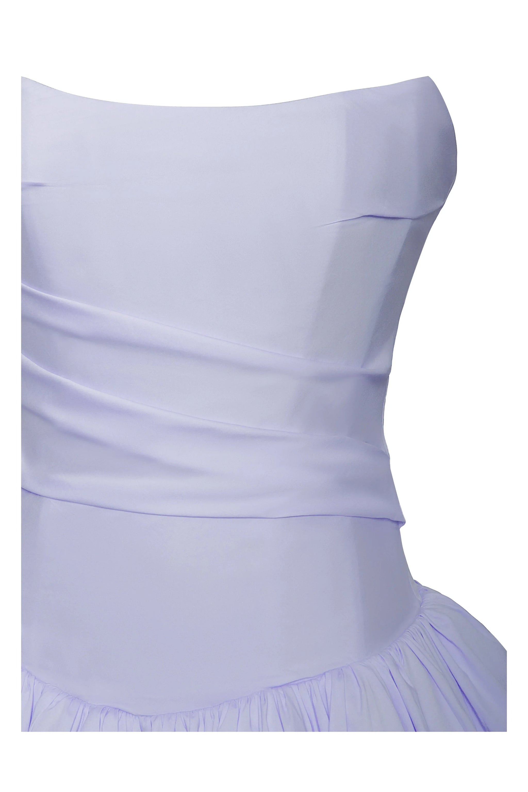 Oletta Blue Corset Strapless Bubble Hem Mini Dress - Miss Circle - Flyclothing LLC