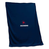Richmond Navy Screened Sweatshirt Blanket f/ Primary Logo - Logo Brands - Flyclothing LLC