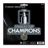Vegas Golden Knights 2023 Stanley Cup Champions Large Decal Sticker - Vegas Golden Knights