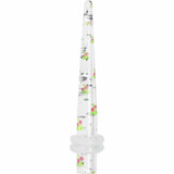 6G Clear Acrylic Glitter Cherry Confetti Taper