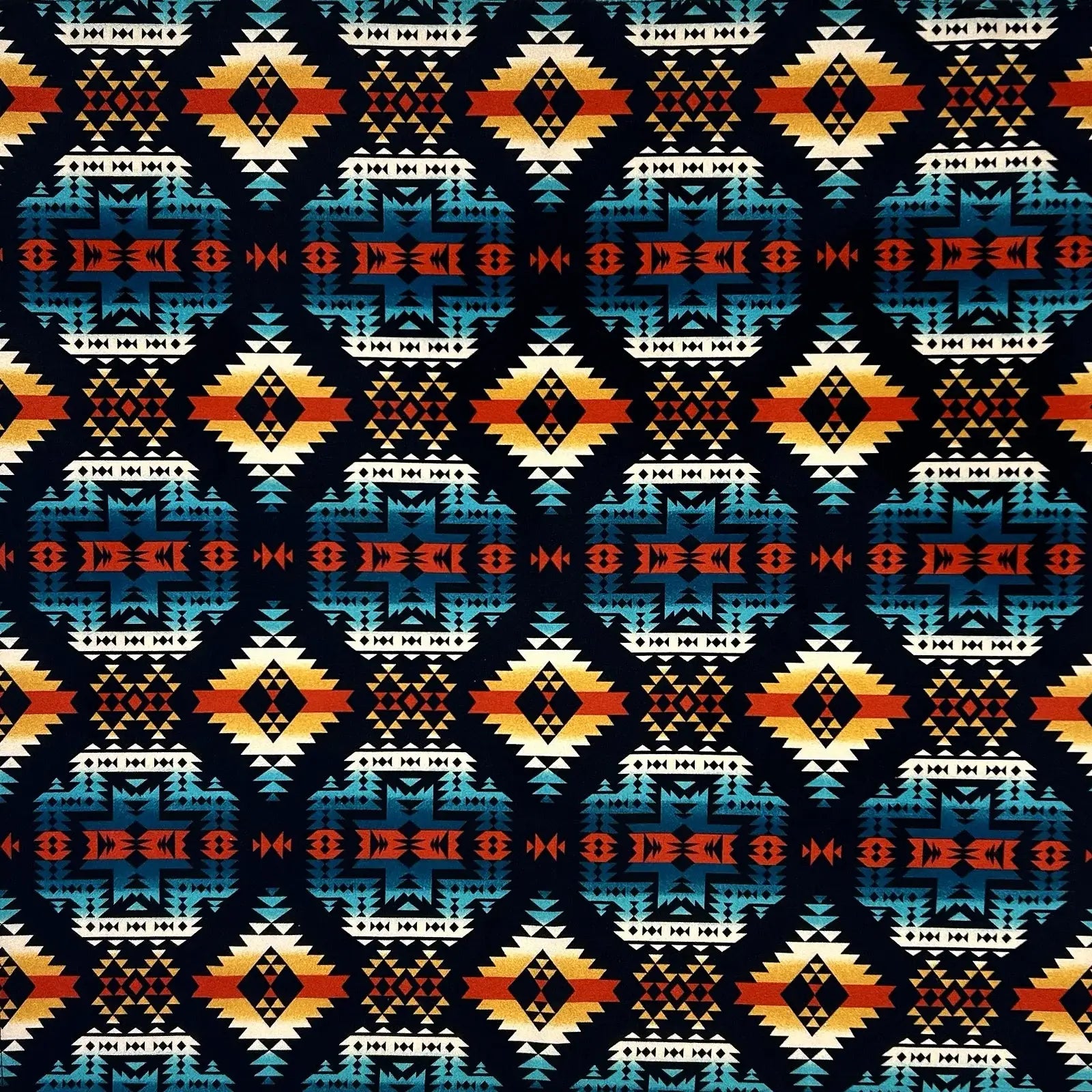 Rockmount Ranch Ware Native Western Cotton Bandana in Navy - Rockmount Clothing - Flyclothing LLC