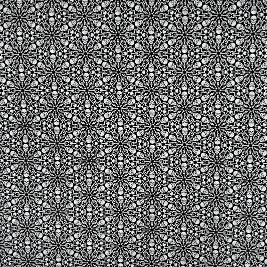 Rockmount Ranch Ware Cowboy Skulls & Keys Western Cotton Bandana in Black - Rockmount Clothing - Flyclothing LLC