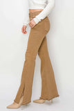 RISEN Bailey Full Size High Waist Side Slit Flare Jeans - Trendsi - Flyclothing LLC