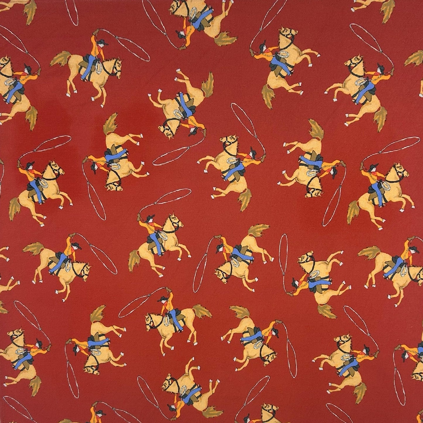 Rockmount Ranch Wear Red Ropers Western Cotton Bandana - Rockmount Clothing - Flyclothing LLC