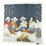 Rockmount Ranch Wear Limited-Edition Campfire Girls Silk Scarf by Donna Howell-Sickles - Rockmount Clothing - Flyclothing LLC