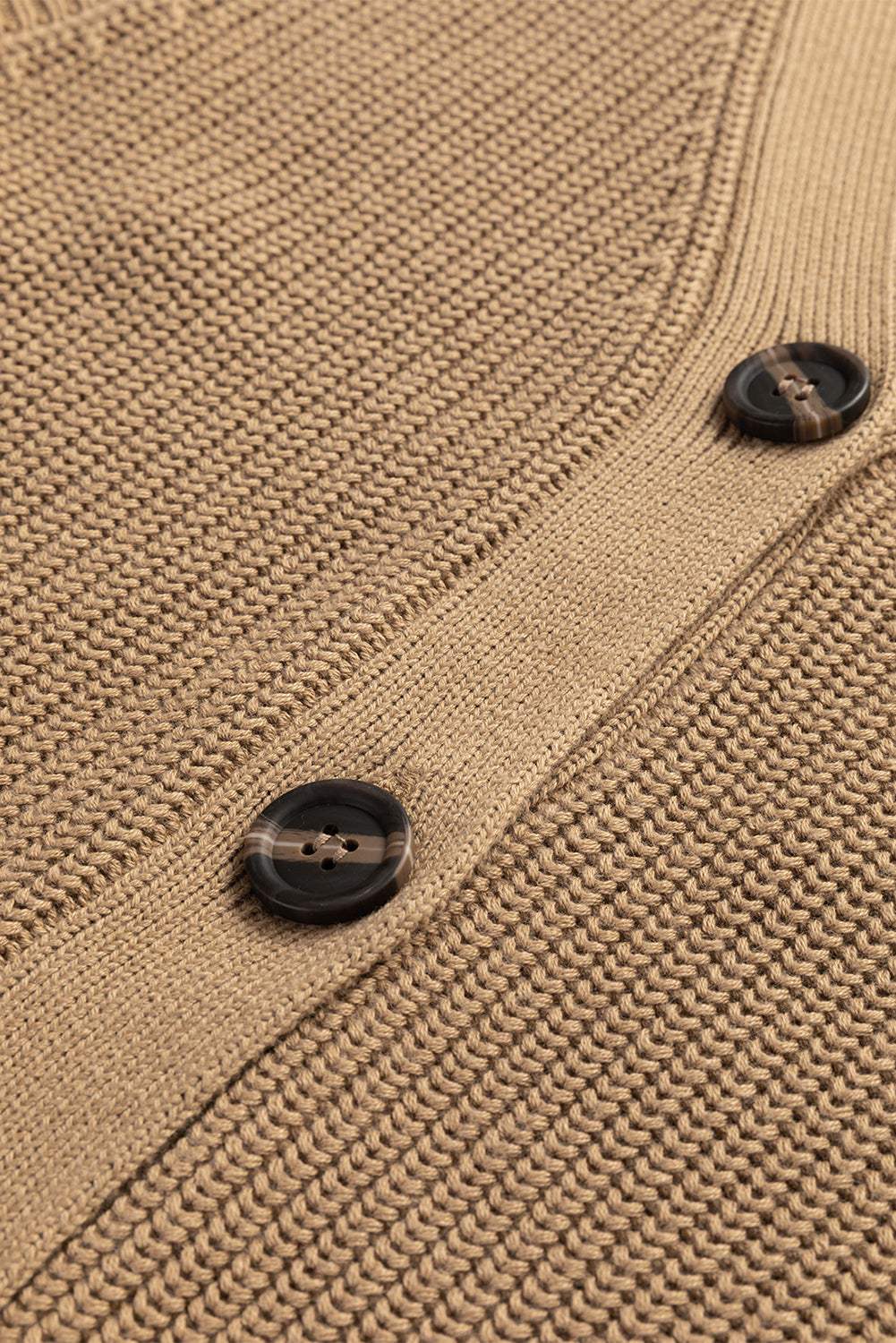 Button Up V-Neck Sweater Vest - Trendsi - Flyclothing LLC