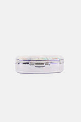 Nicole Lee USA Print Metallic Rectangular Pill Case - Trendsi - Flyclothing LLC