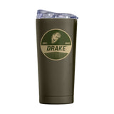 Drake 20oz Olive Badge Powder Coat Tumbler - Logo Brands - Flyclothing LLC